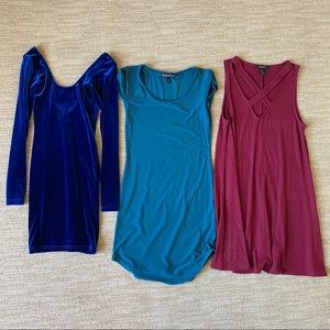 Lot of 3 dresses